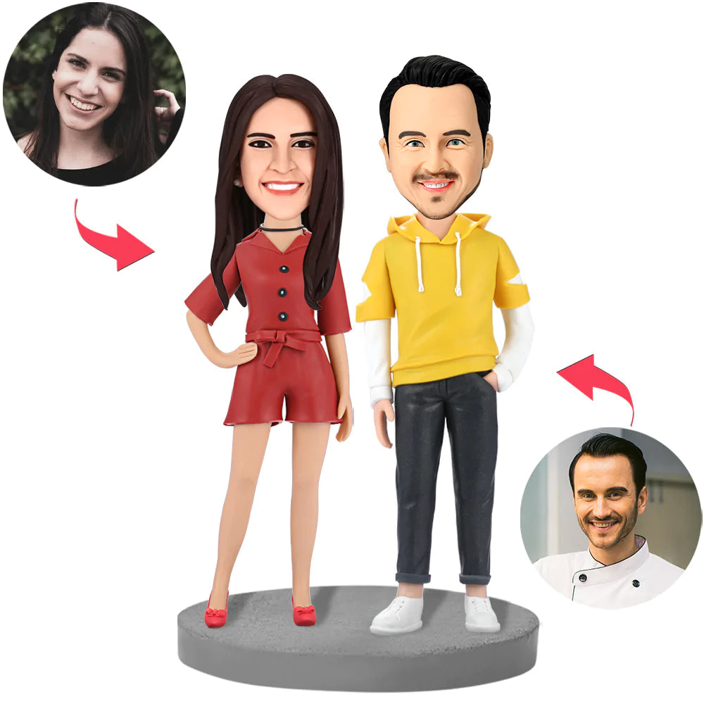 Figurine personnalisée grosse tête Figurine personnalisée grosse tête